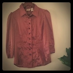 Day Trip 3/4 sleeve button down